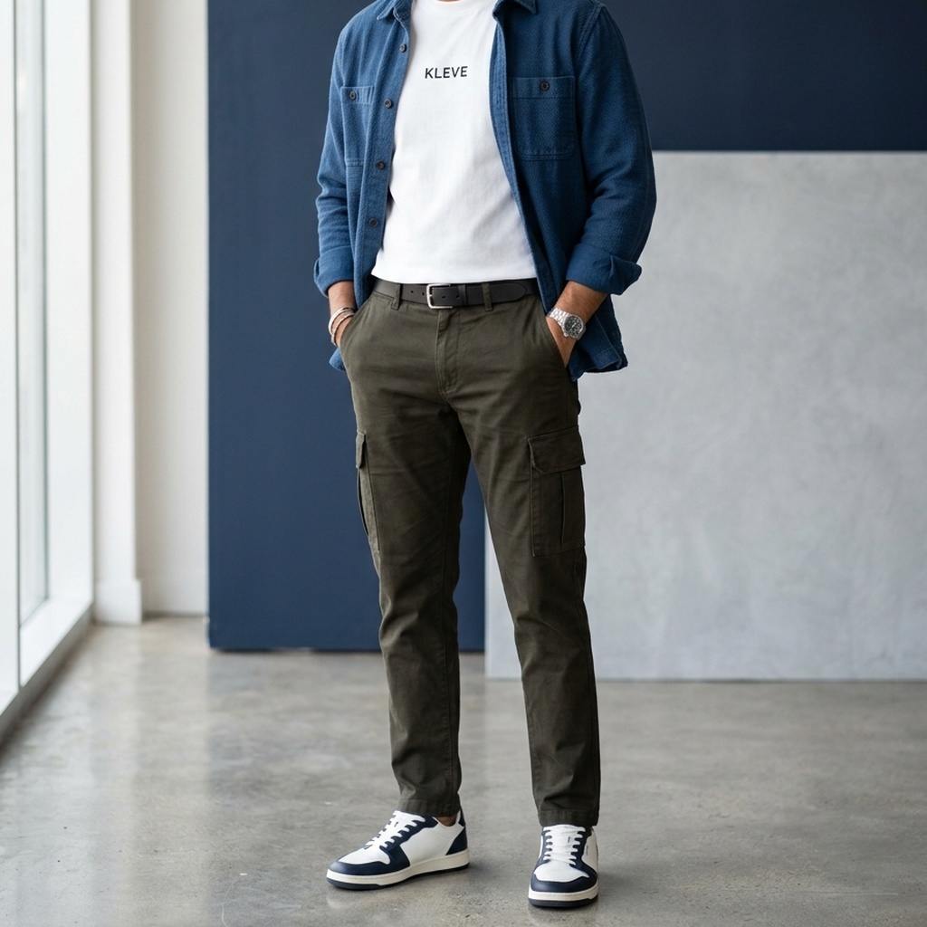 Men's Heavy Duty 6-Pocket Utility Cargo Pants - Wholesale in Patna Bihar